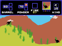Artillery Duel screenshot 4 for Colecovision